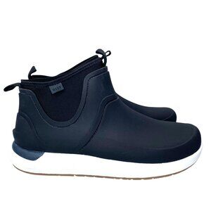 REEF Scallywag Black Waterproof  lightweight Pull-on Boots Men's Size 11